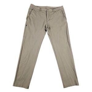 BYLT Everyday Pant 2.0 Pants Mens 2XL Olive Stretch Performance Zip Pocket Chino